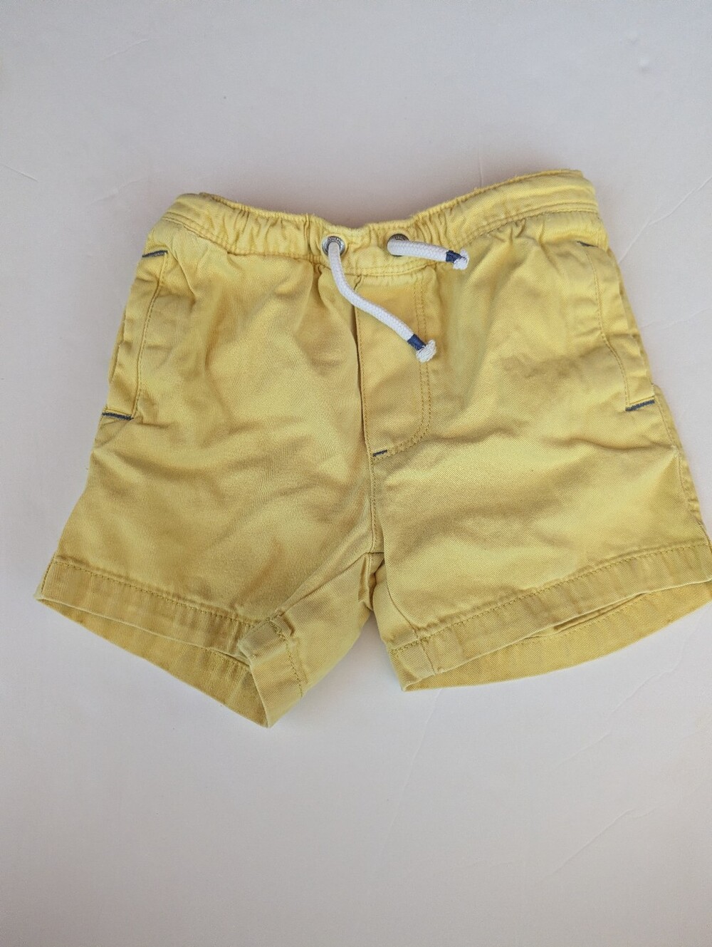 Mini Boden Shorts 4Y Boys Yellow Everyday